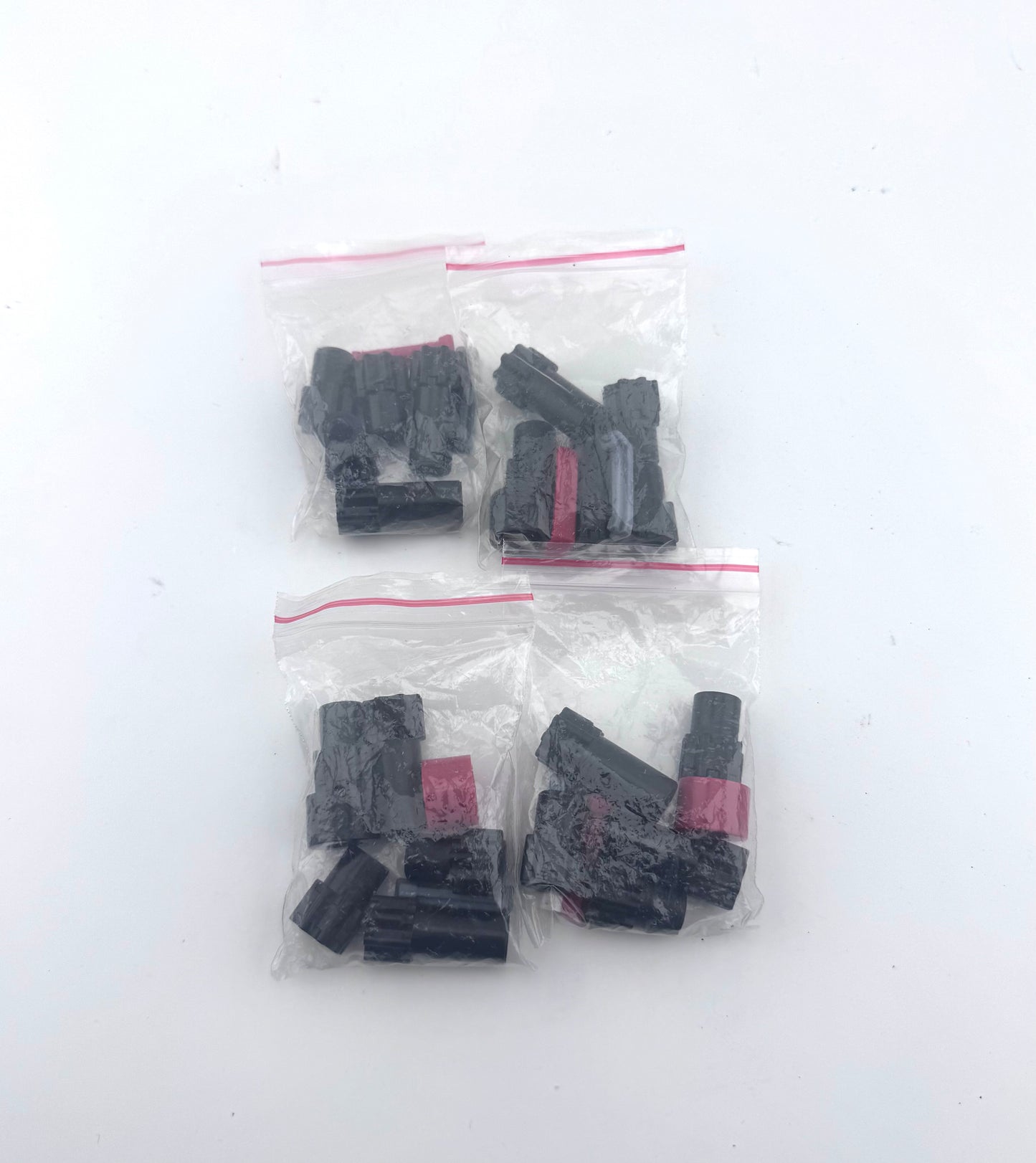 Universal Black 40mm Cooker Control Knob Pack of 4 with Decal Set