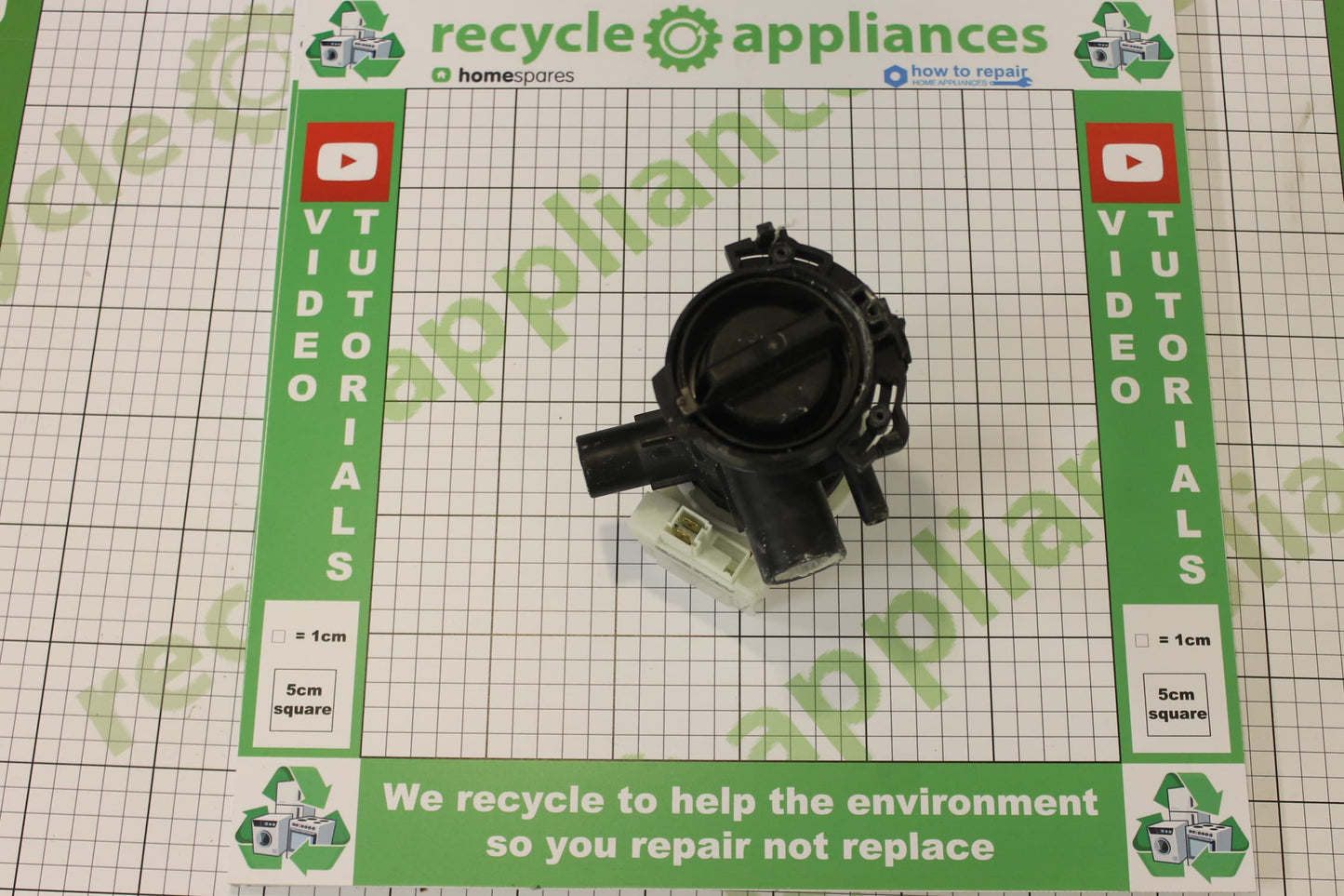 BOSCH Washing Machine Drain Pump Assembly