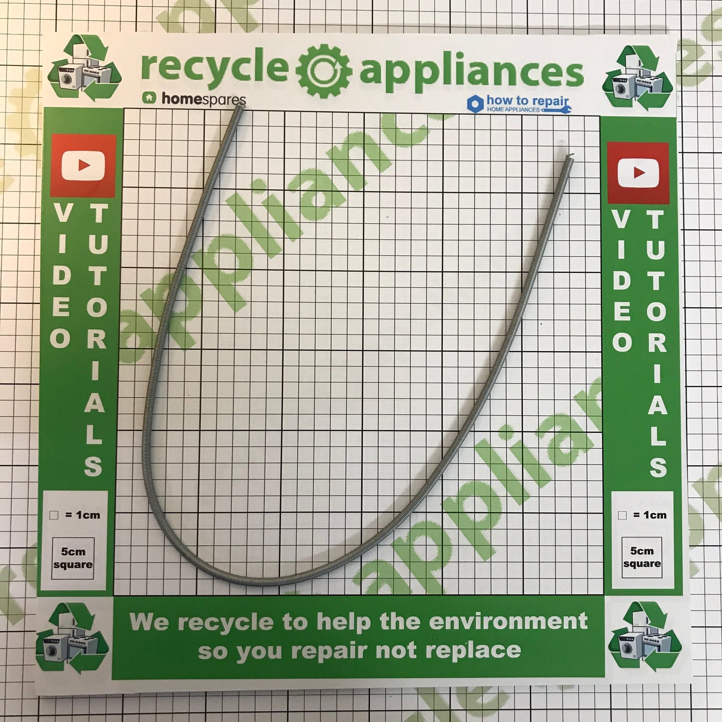 Washing Machine Spare Seal Fastening Spring Ring 00354134
