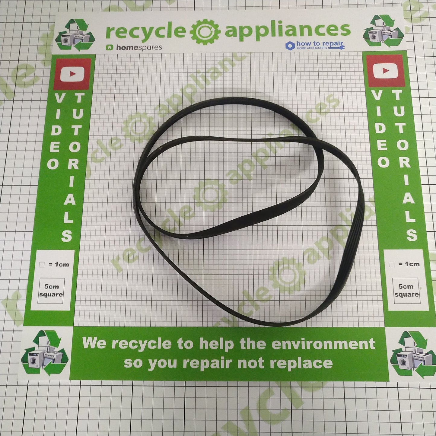 Washing Machine Belt 1246 5pje