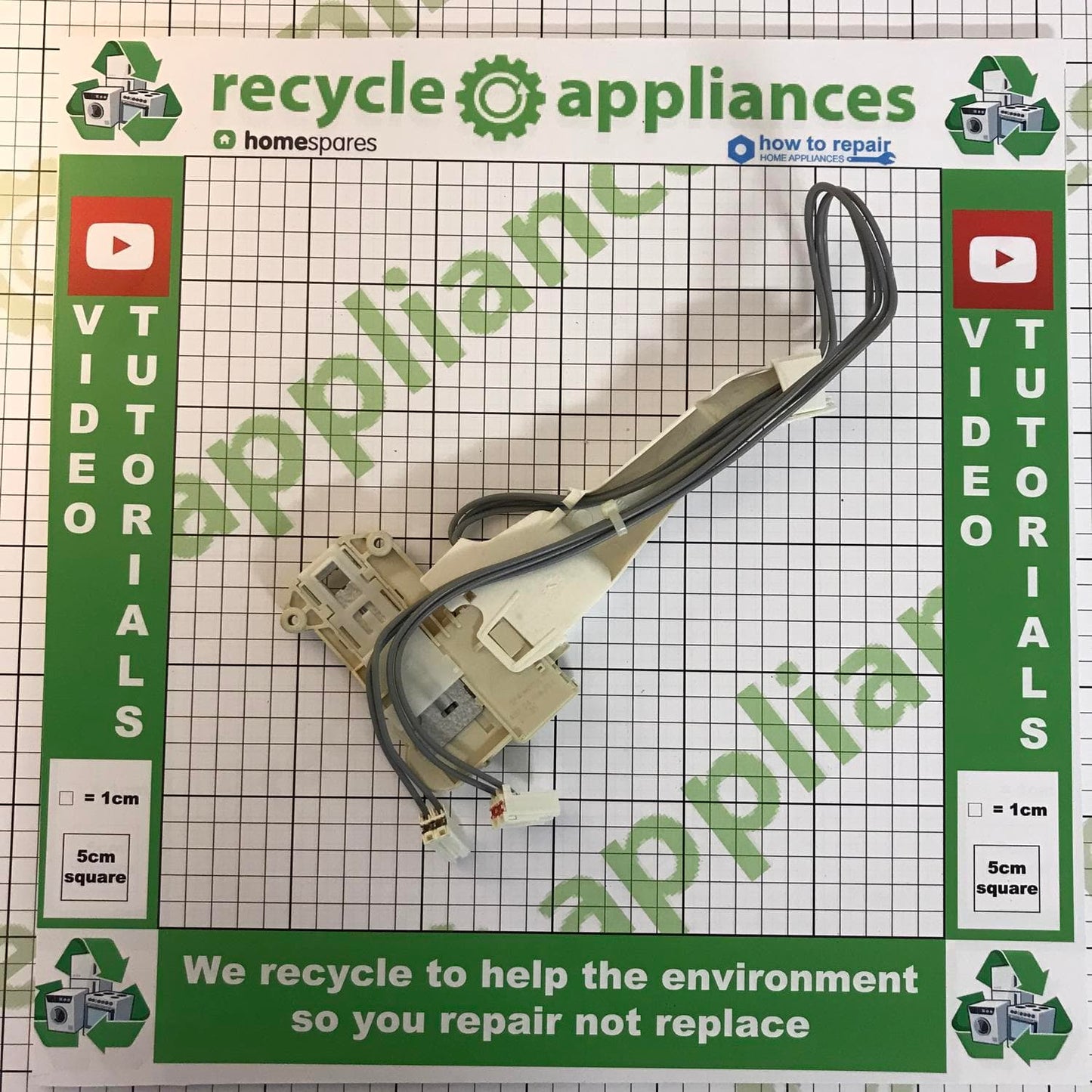 Washing Machine Door Lock and Door Safety Protection 1249675131