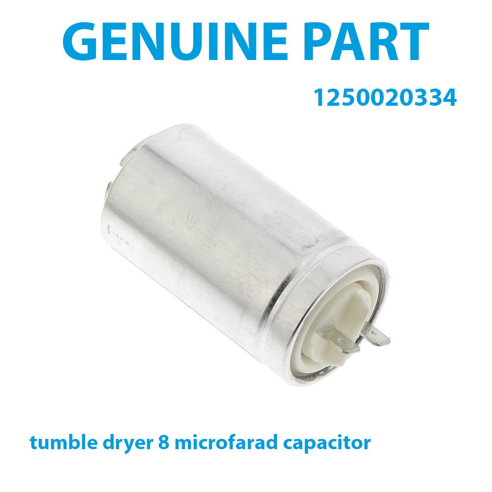 Aeg Electrolux Zanussi Tumble Dryer 8UF Microfarad MFD Start Run Motor Capacitor