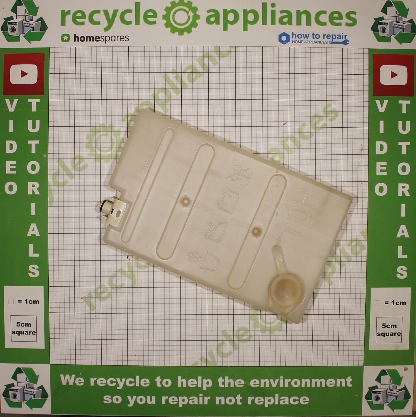 Tumble Dryer Water Collection Tank 1258261112