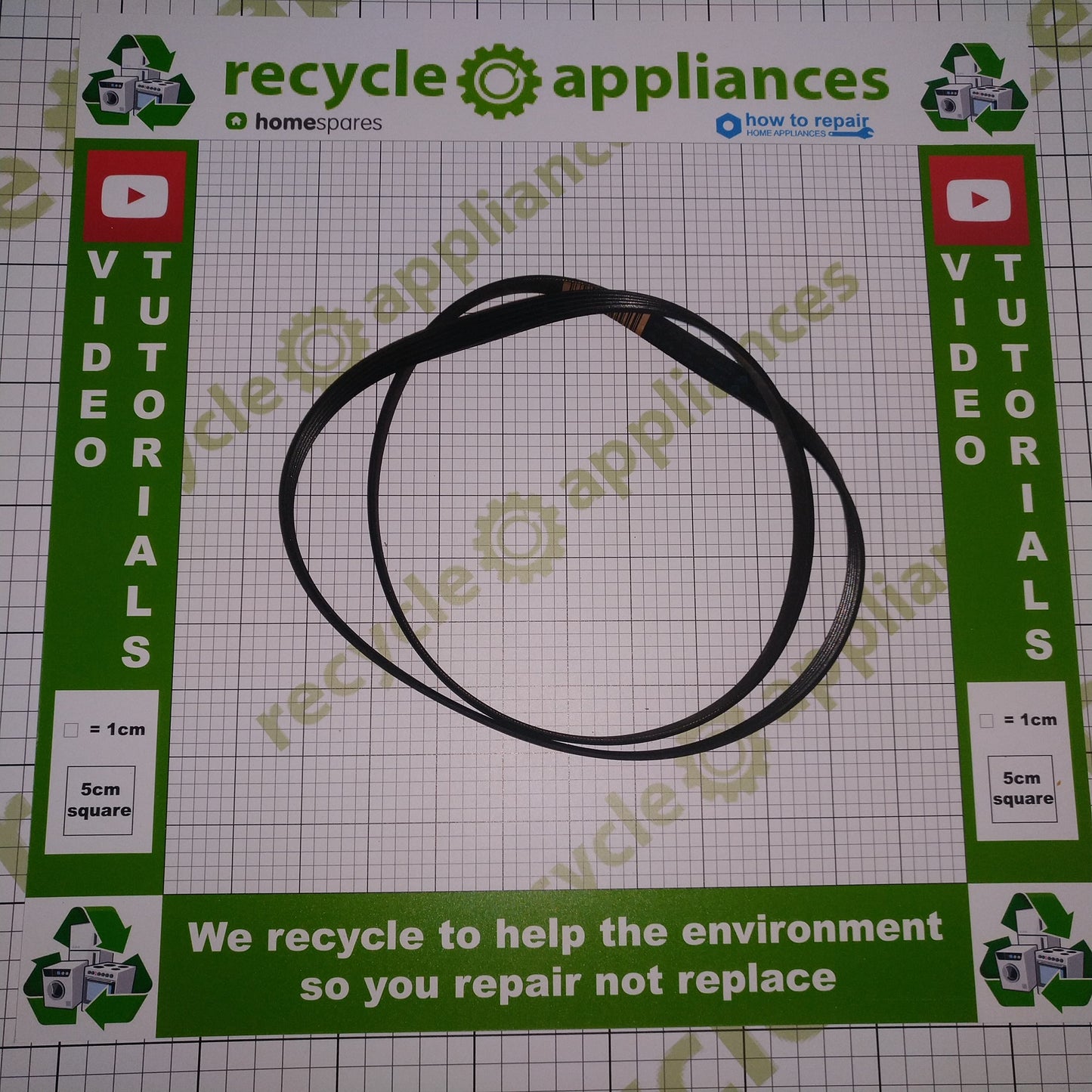 Washing Machine Drive Belt 1200 5pje 132353100