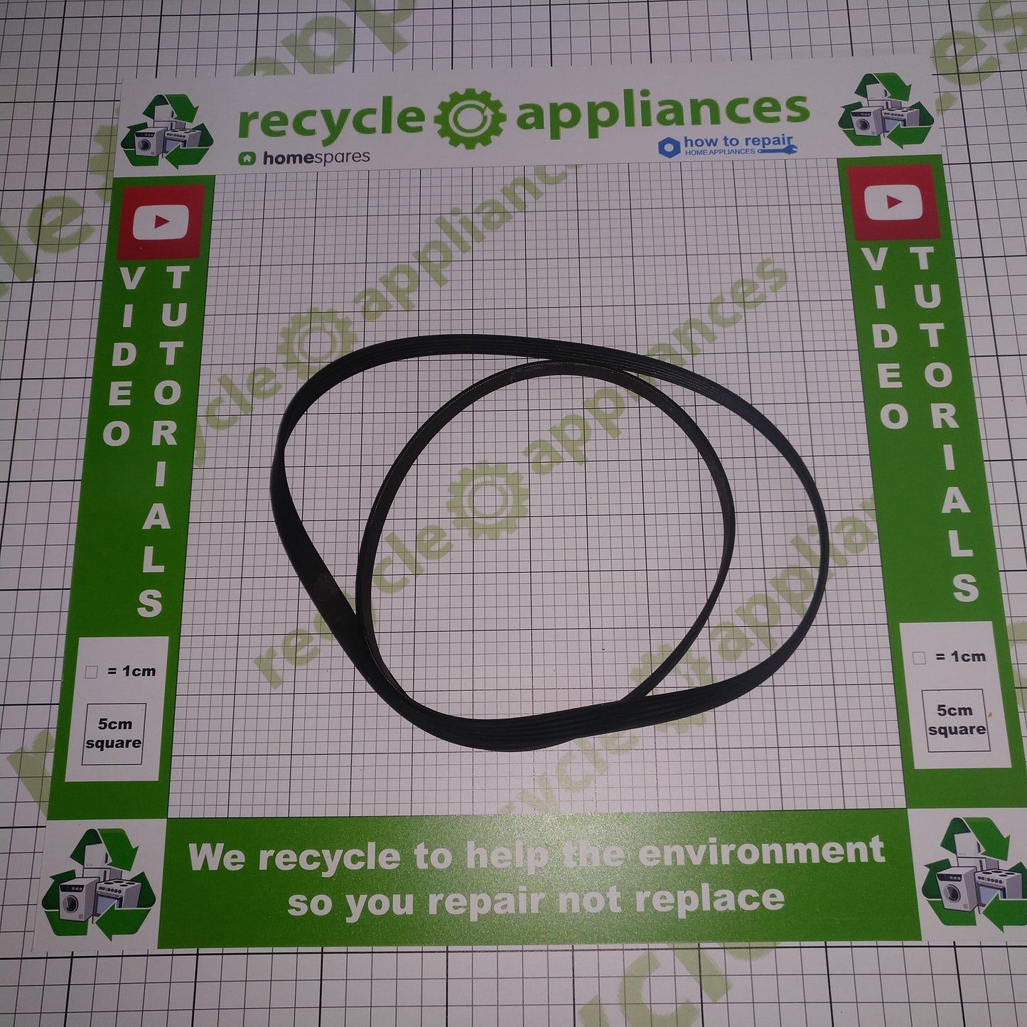 Washing Machine Drive Belt 1200 5pje 132353100