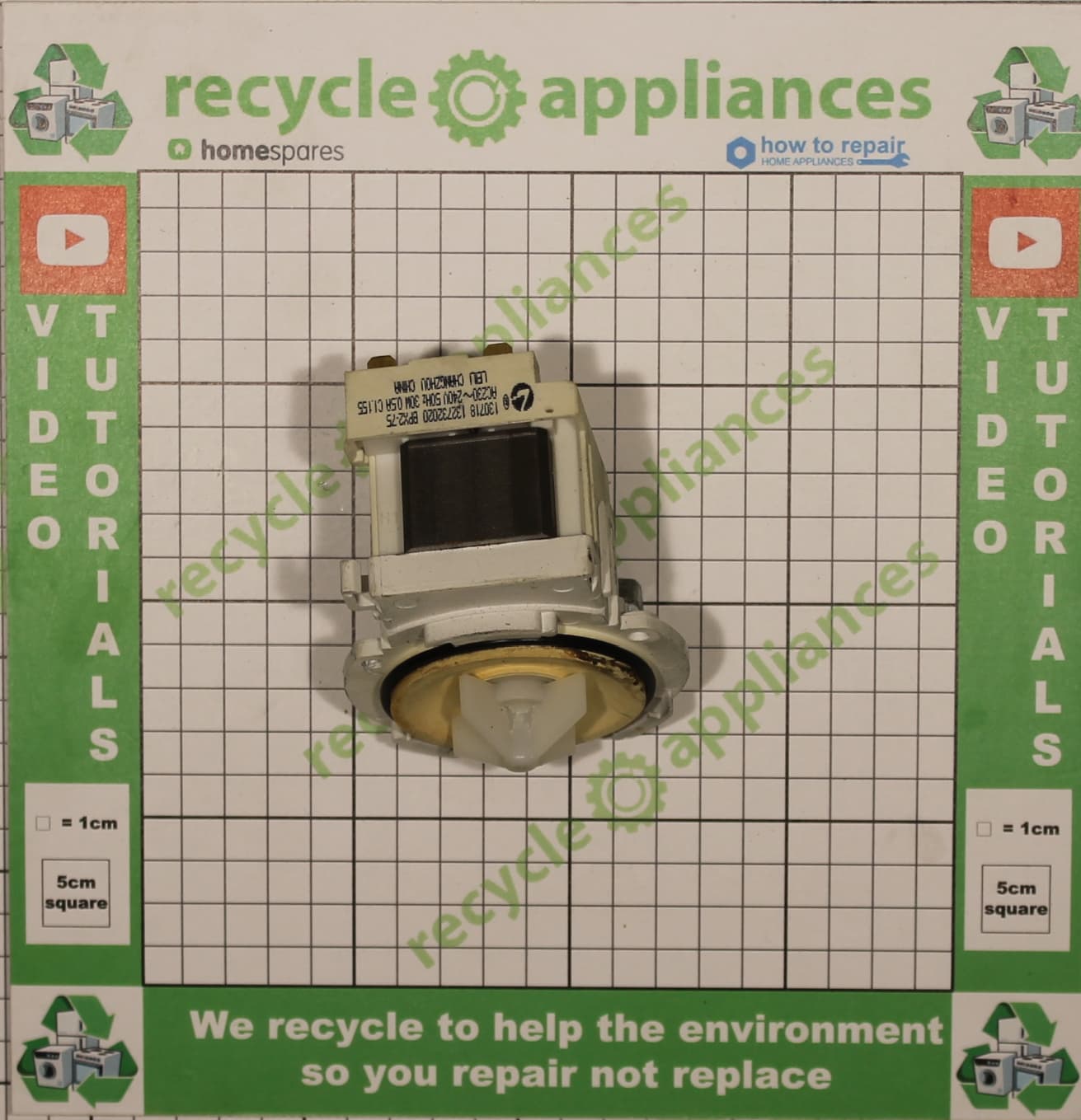Washing Machine Drain Pump : Leili Changzhou BPX2-75 30W