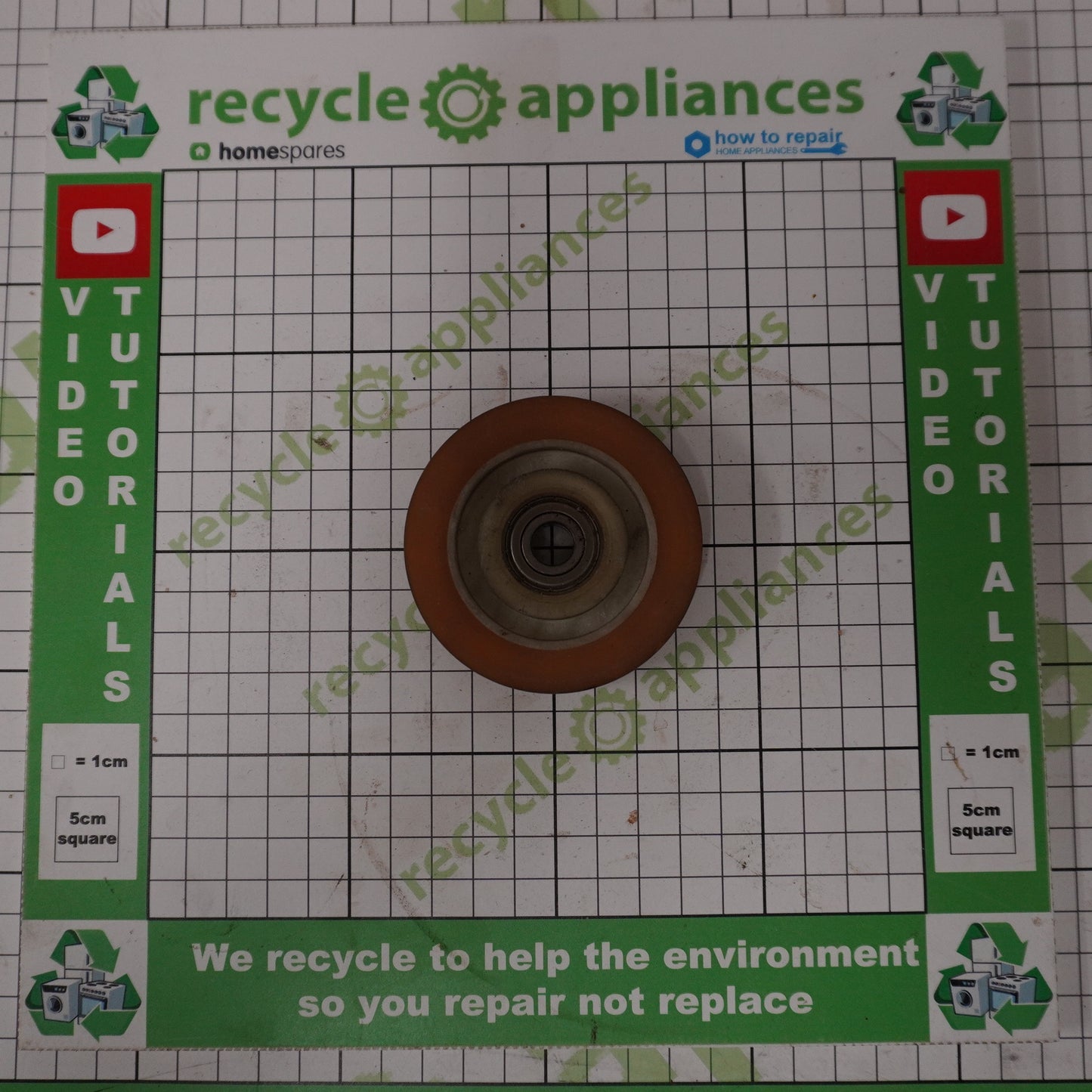Tumble Dryer Drum Roller Wheel Support Bearing 1364059004