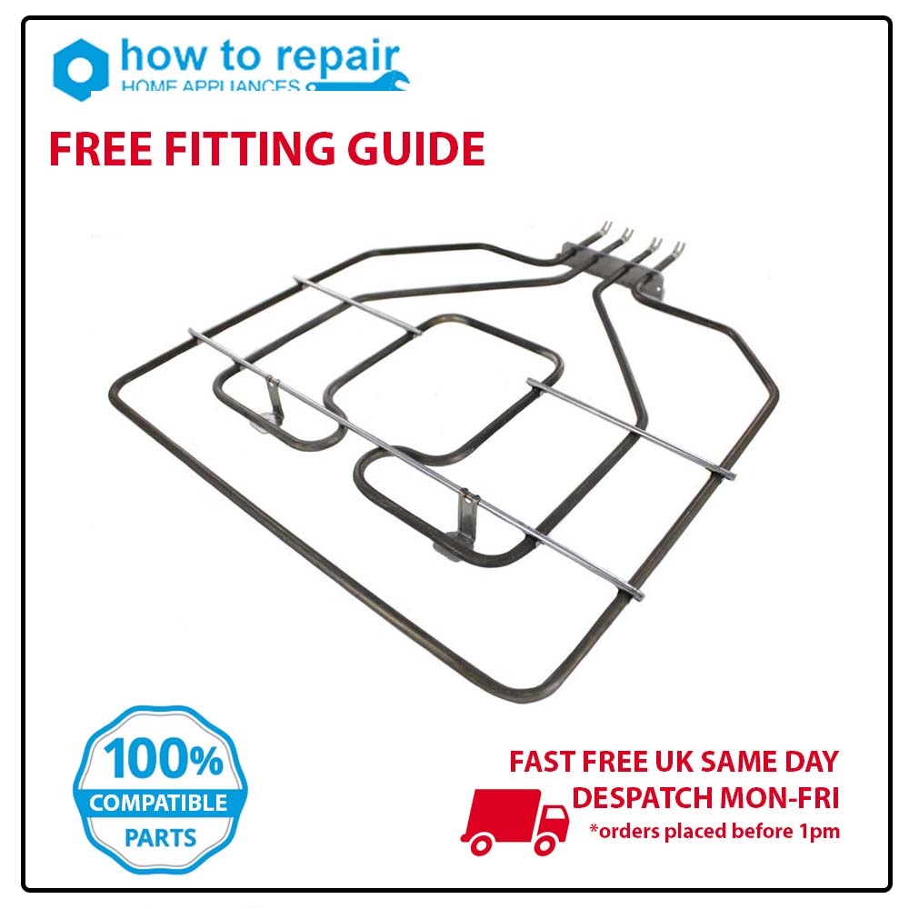 Bosch Neff Siemens Cooker Oven Grill Element 2800W HowToRepair
