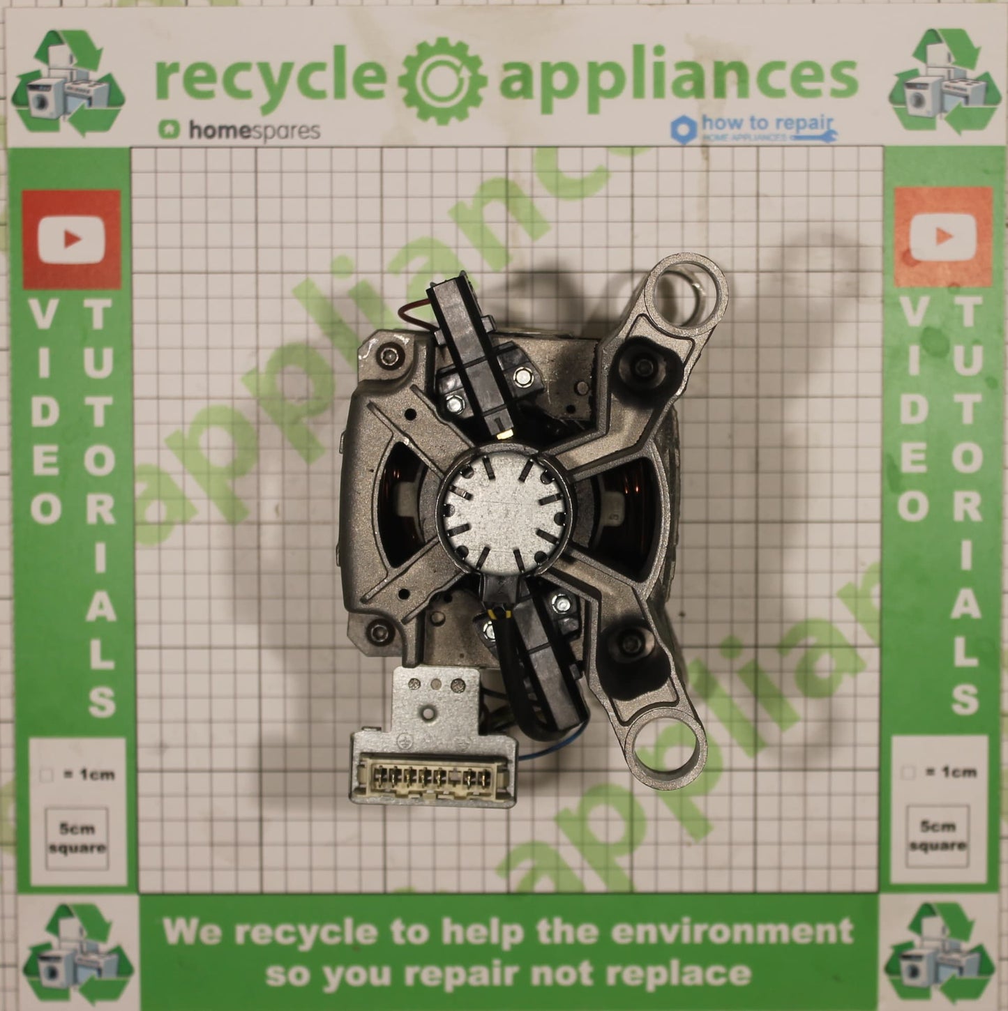 Washing Machine Motor NIDEC C51.07.65.01AL 32028496