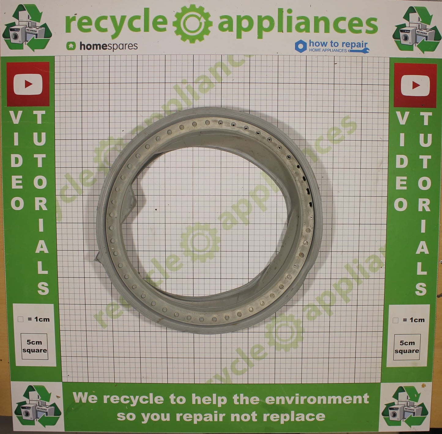 Genuine Electrolux John Lewis Zanussi Washing Machine Door Seal Rubber Boot Gasket 3790201408