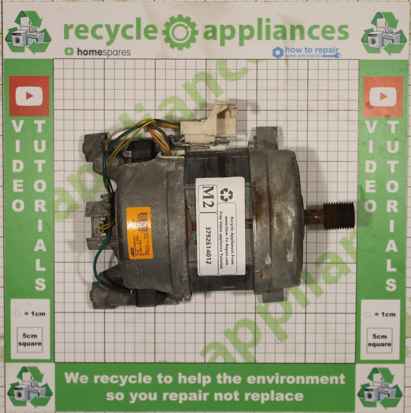 Washing Machine Motor 3792614012