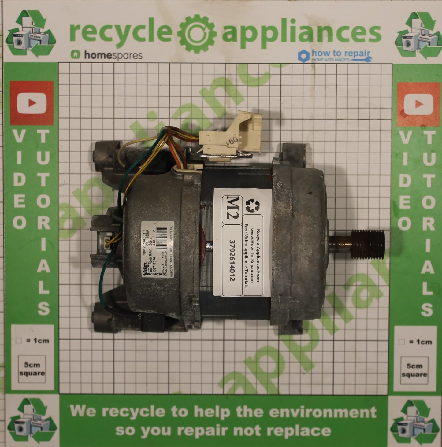 Washing Machine Motor 3792614012