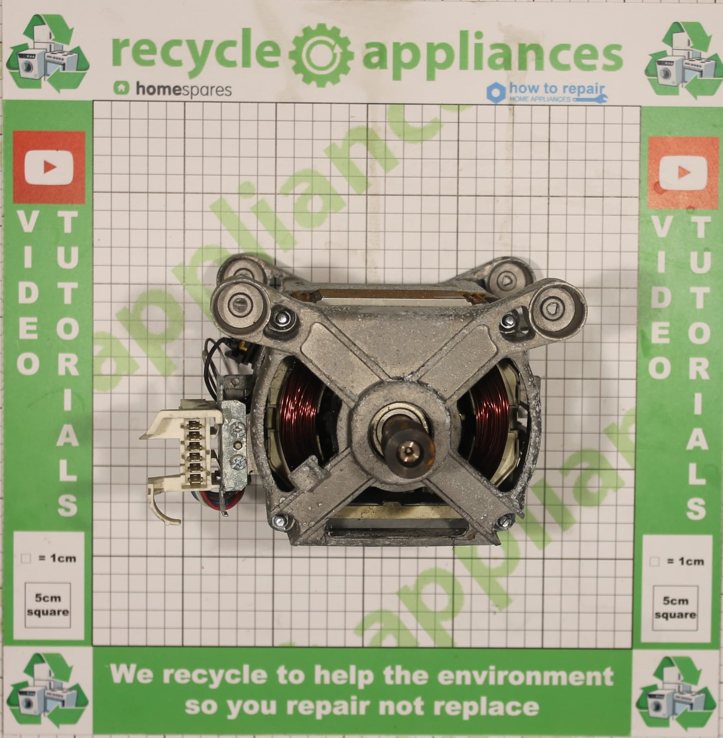 Welling Washing Machine Motor 3794413041, HXG52A07.ELO5