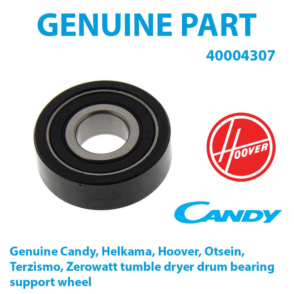 Candy Hoover Tumble Dryer Drum Bearing Support Wheel 40004307