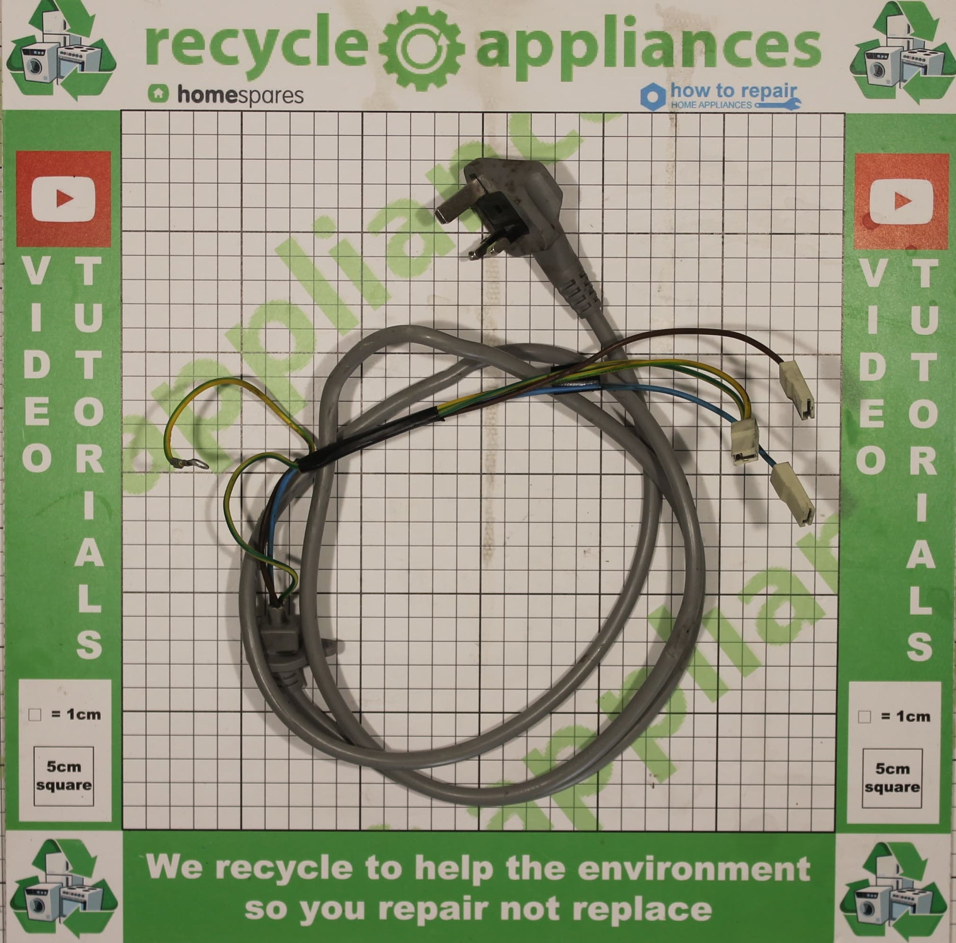 Washing Machine Power Cord 4055086880