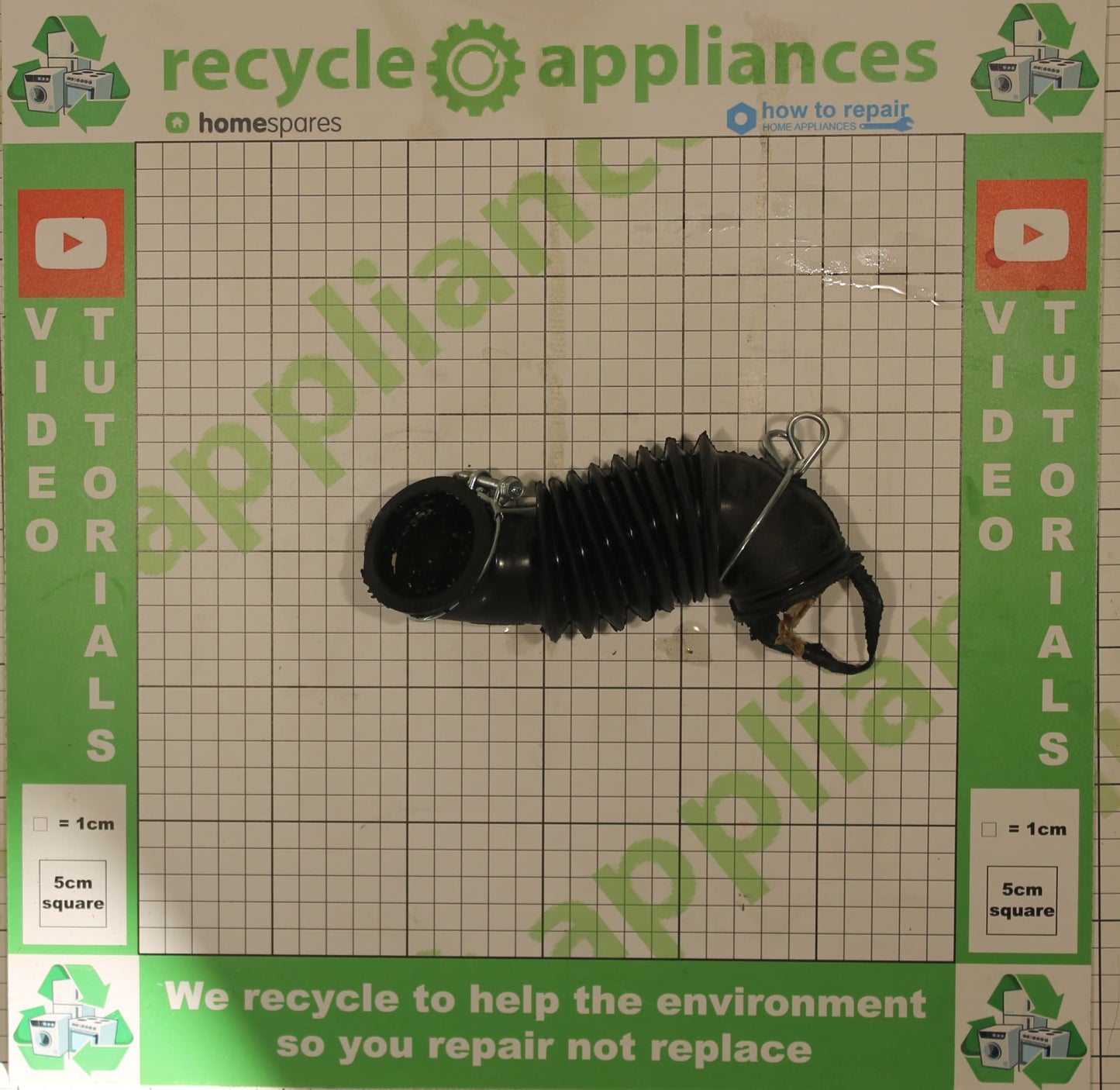 Washing Machine Drum Hose Inlet Soap Detergent Draw 4055123899