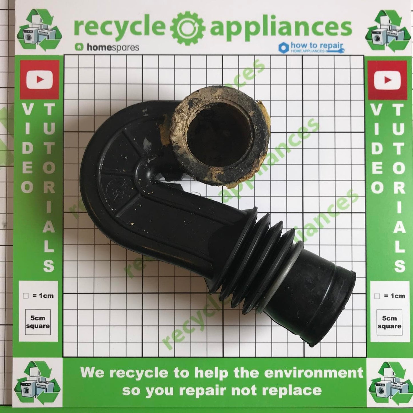 Washing Machine Dispenser Soap Draw Fill Hose 41021742