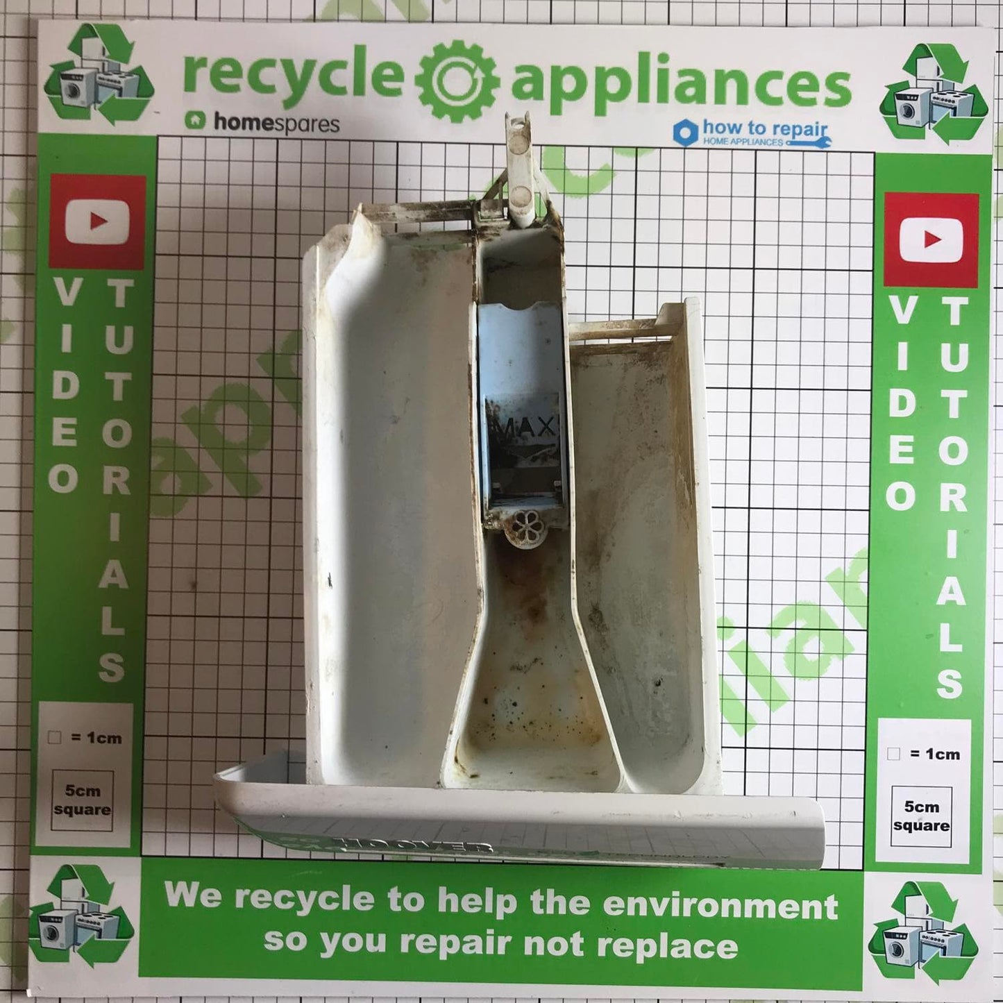 Washing Machine Dispenser Soap Draw 41033754