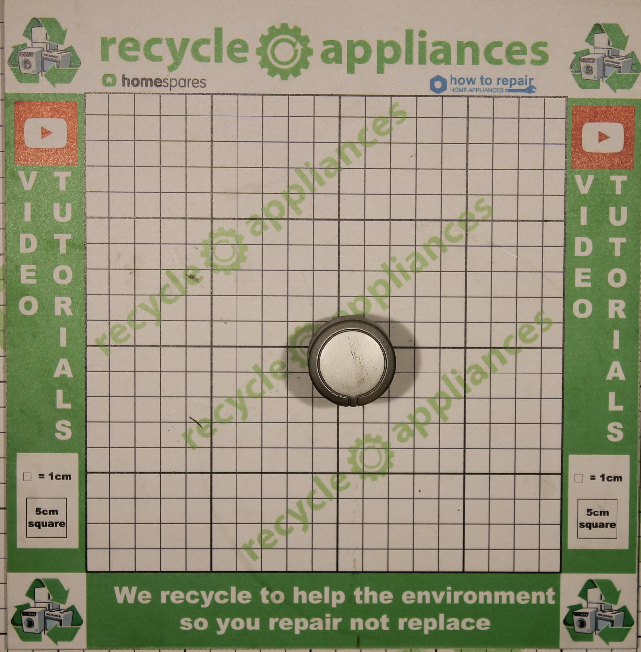 Sharp Cooker Oven Silver Selector Knob Silver 42162842