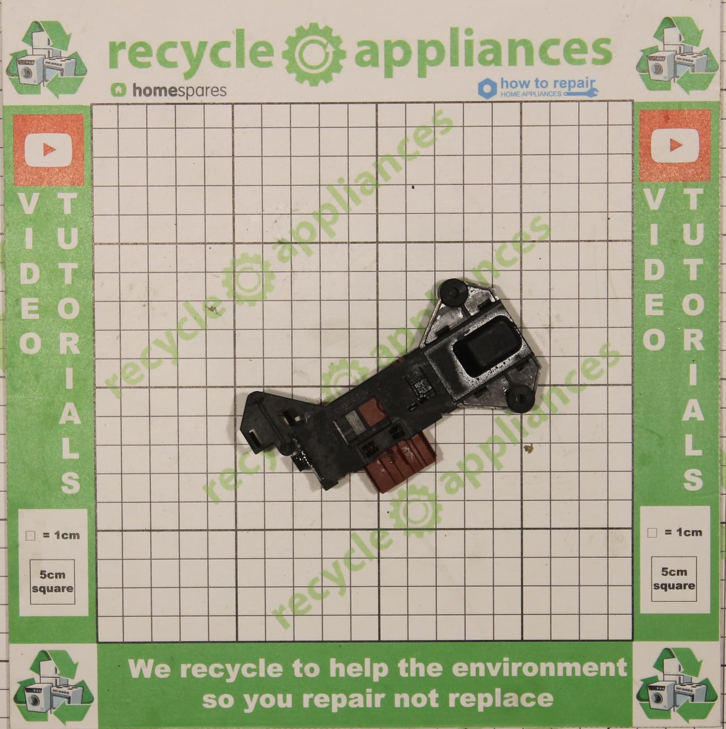 Whirlpool Washing Machine Door Interlock : Rold DA260 481228058044