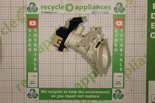 Whirlpool Washing Machine Drain Pump Assembly : Plaset 68856 34w