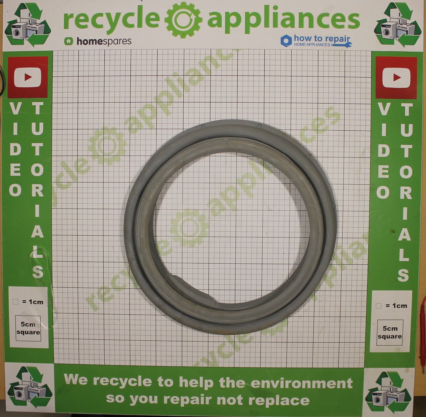 Whirlpool Washing Machine Door Seal 481246068527