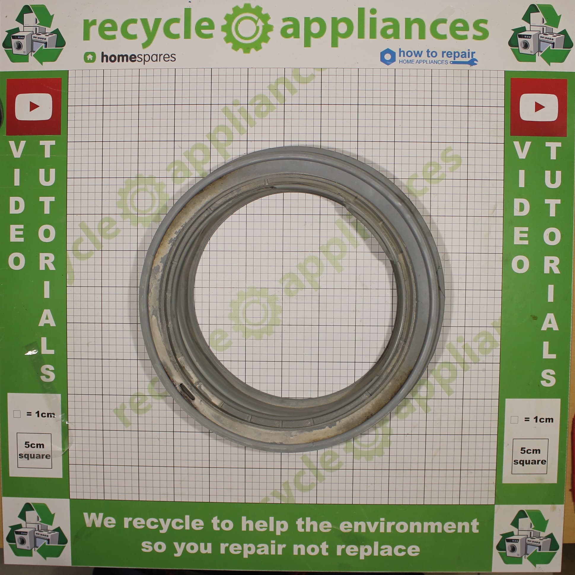 Whirlpool Washing Machine Door Seal 481246068527