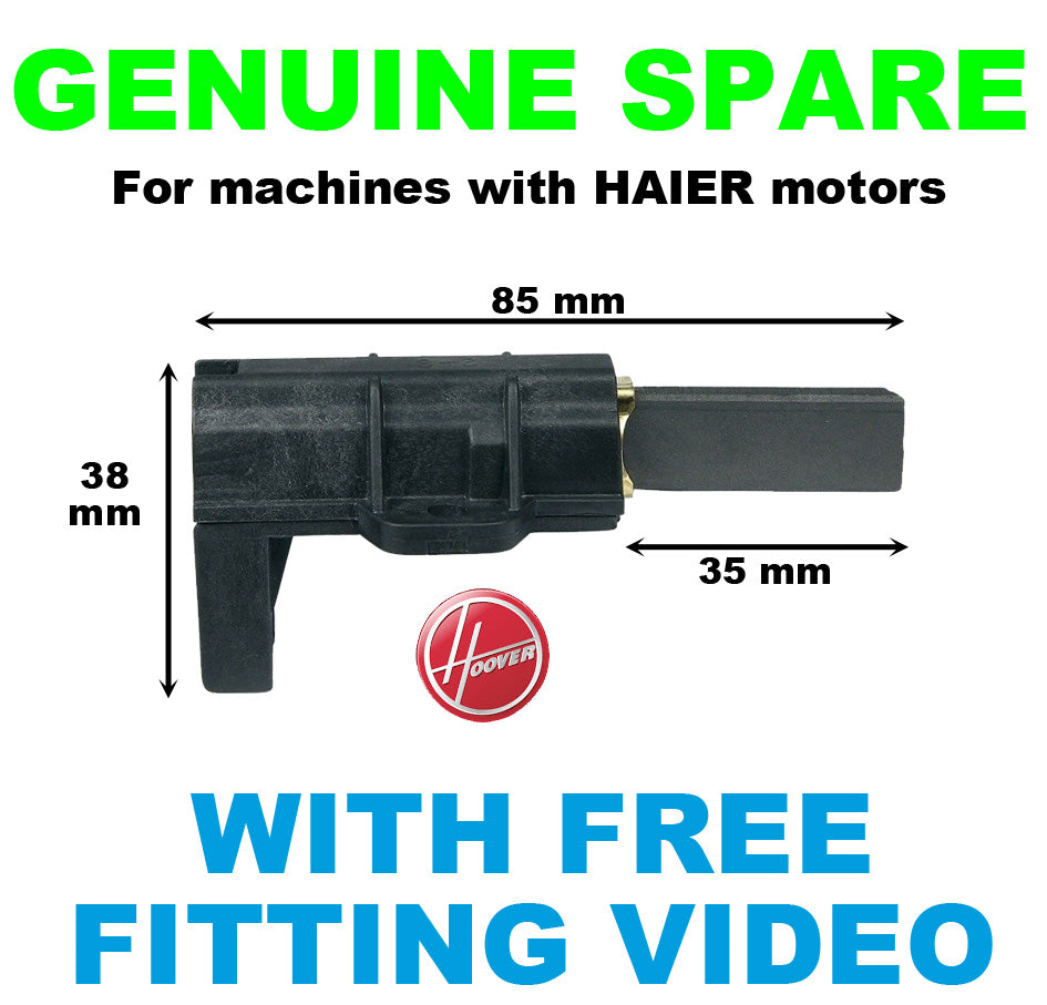 Candy Hoover Washing Machine Carbon Brushes 49028928