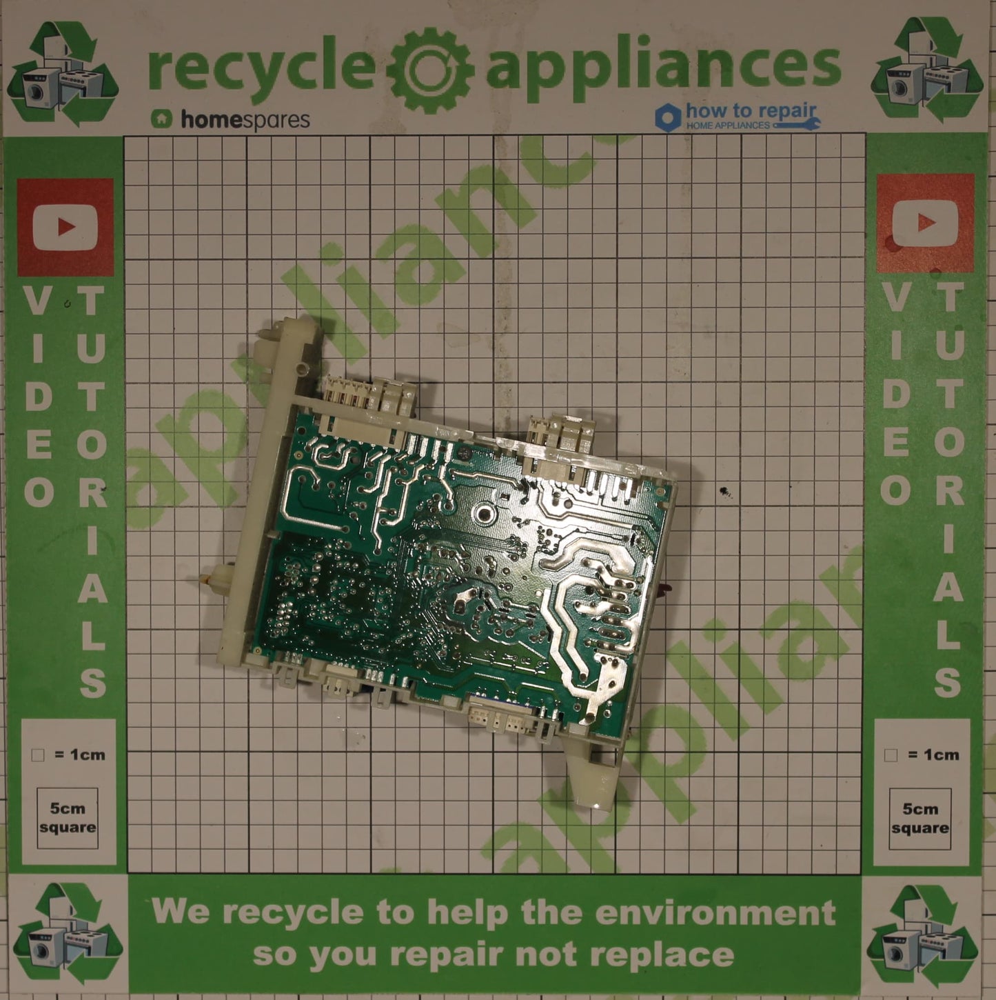 Washing Machine Programmed Main PCB Module 49042351
