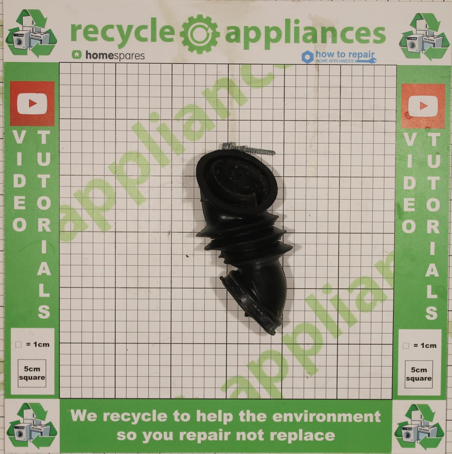 Washing Machine Soap Detergent Fill Hose 50298219002