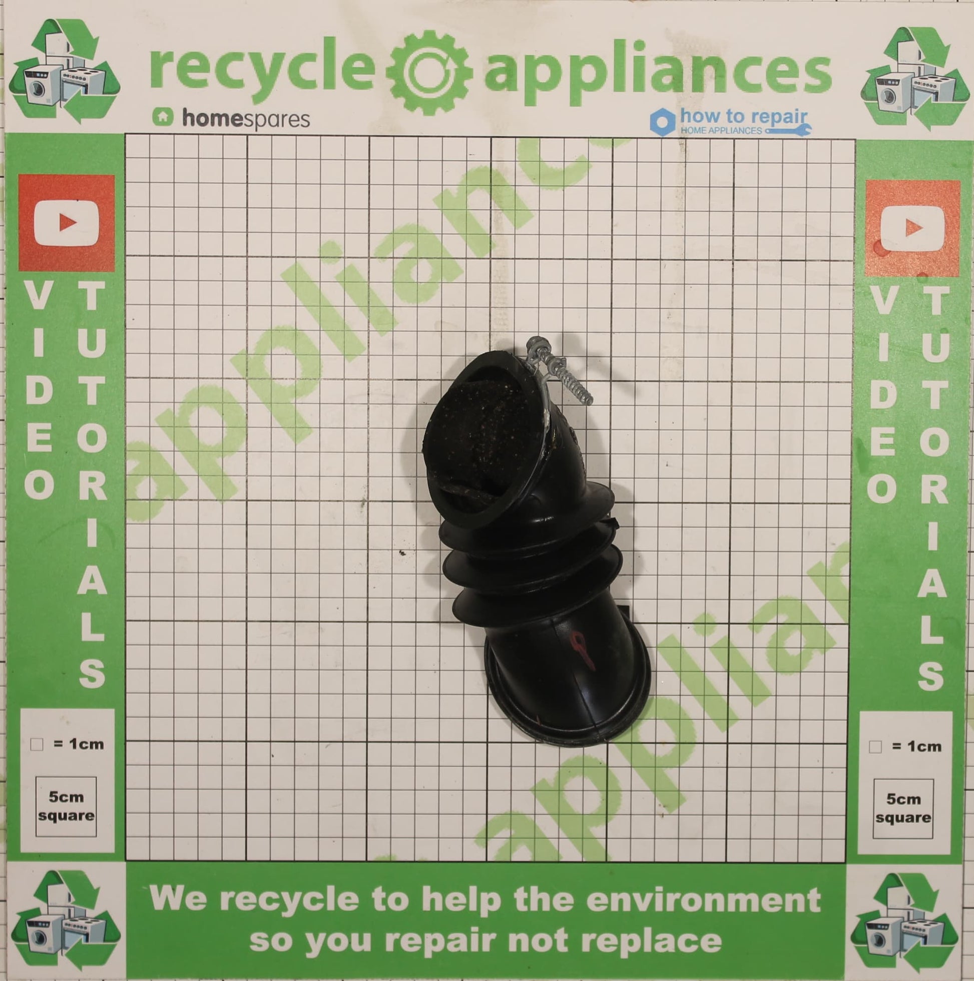 Washing Machine Soap Detergent Fill Hose 50298219002