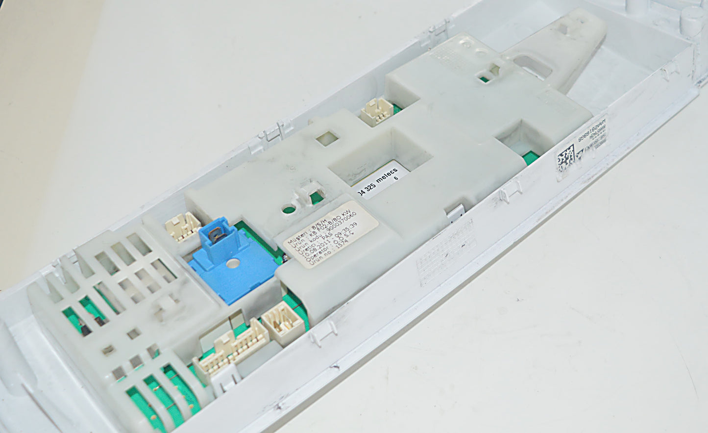 Genuine Washing Machine Fascia Panel with Buttons & Selector Program Knob