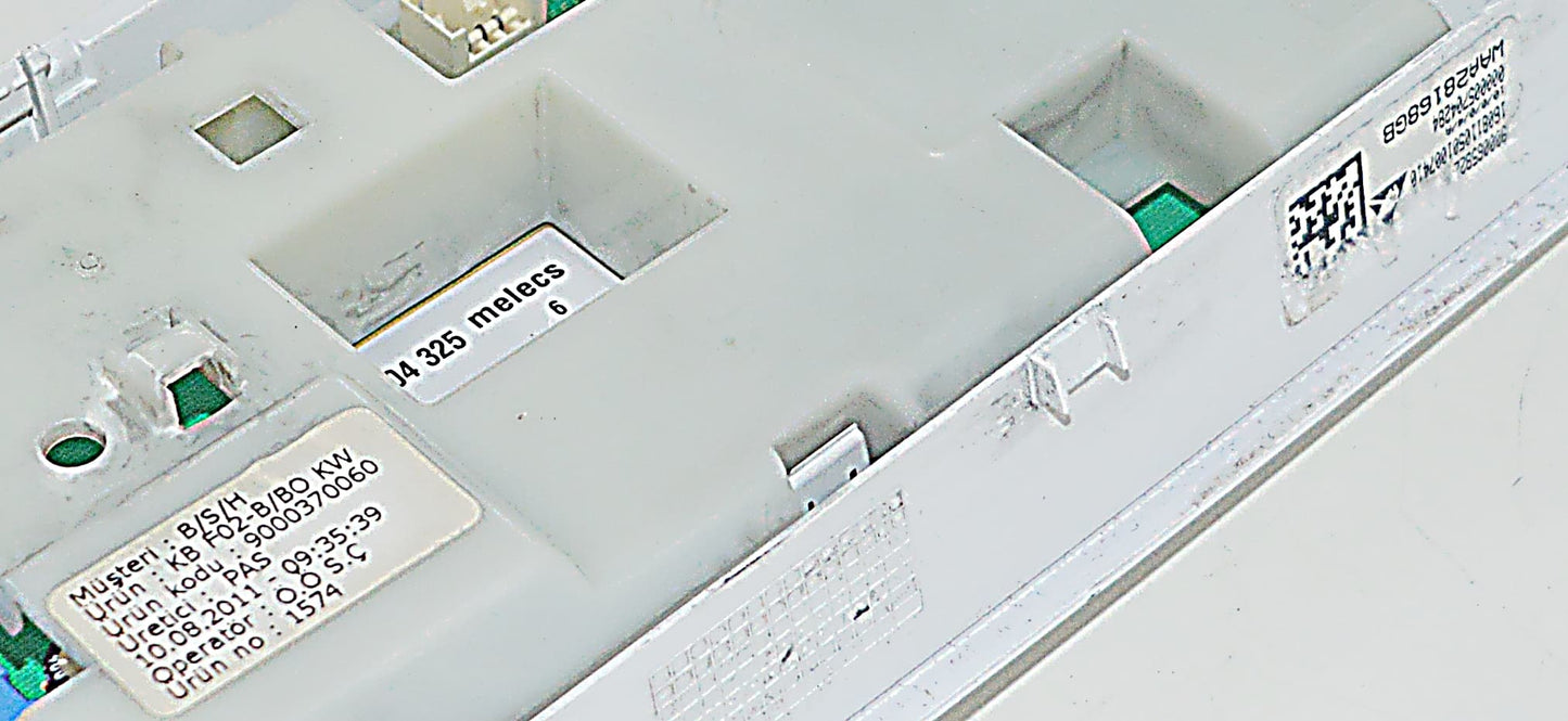 Genuine Washing Machine Fascia Panel with Buttons & Selector Program Knob
