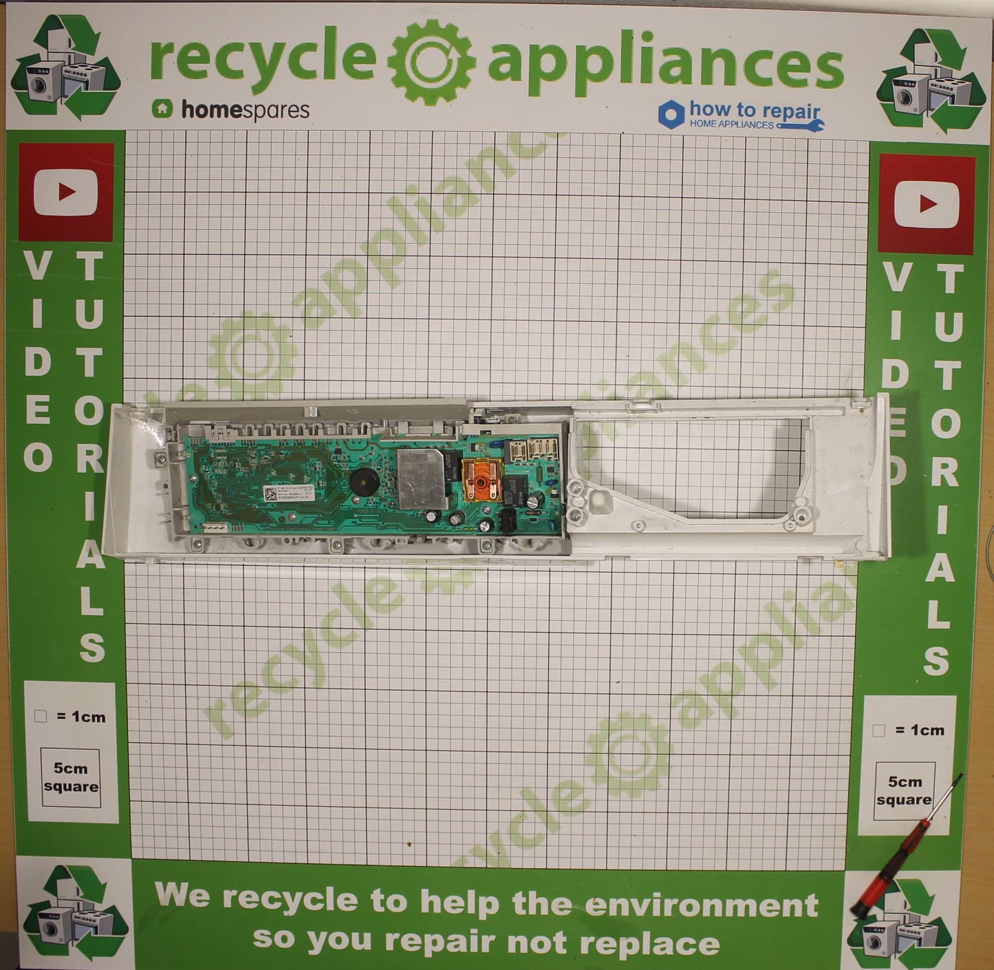 Washing Machine PCB Module 973914604002001