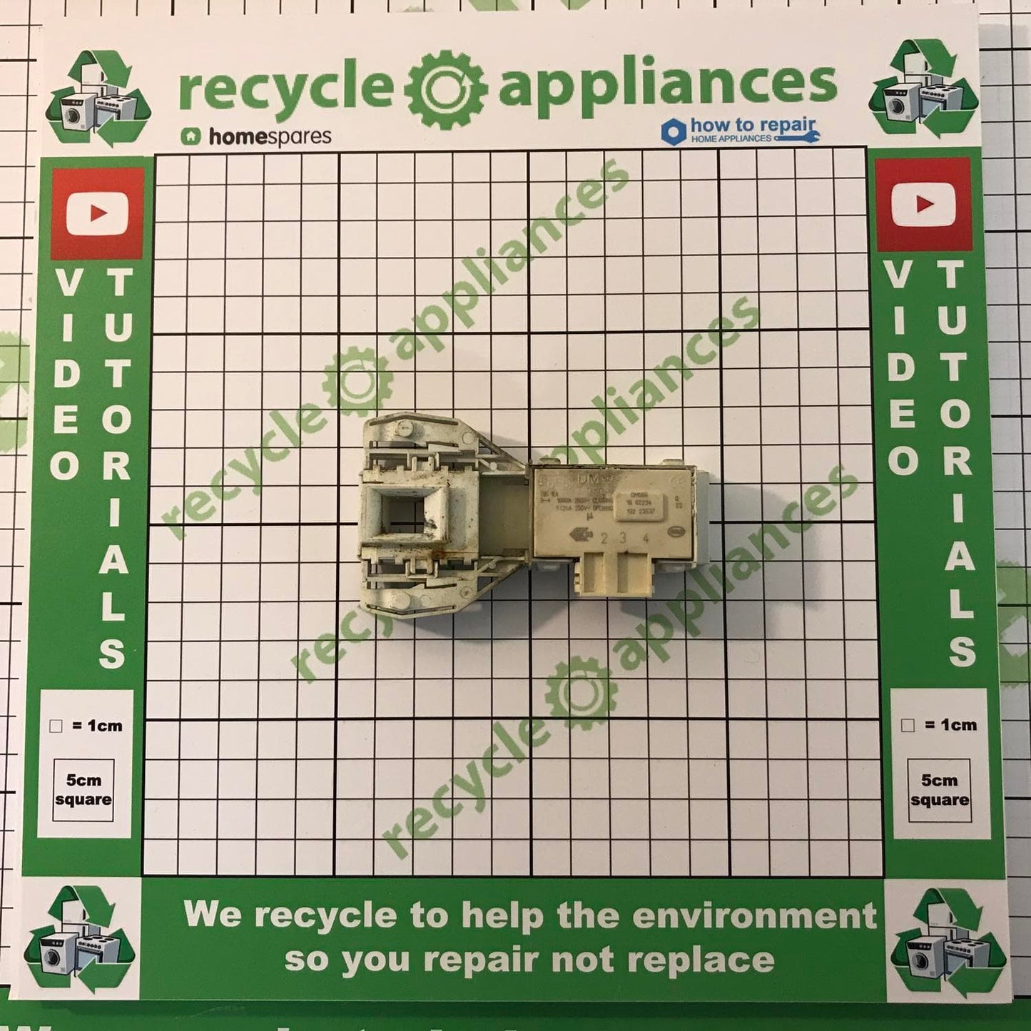 Washing Machine Door Interlock IDC Connections ZV446E Ariston Hotpoint Indesit