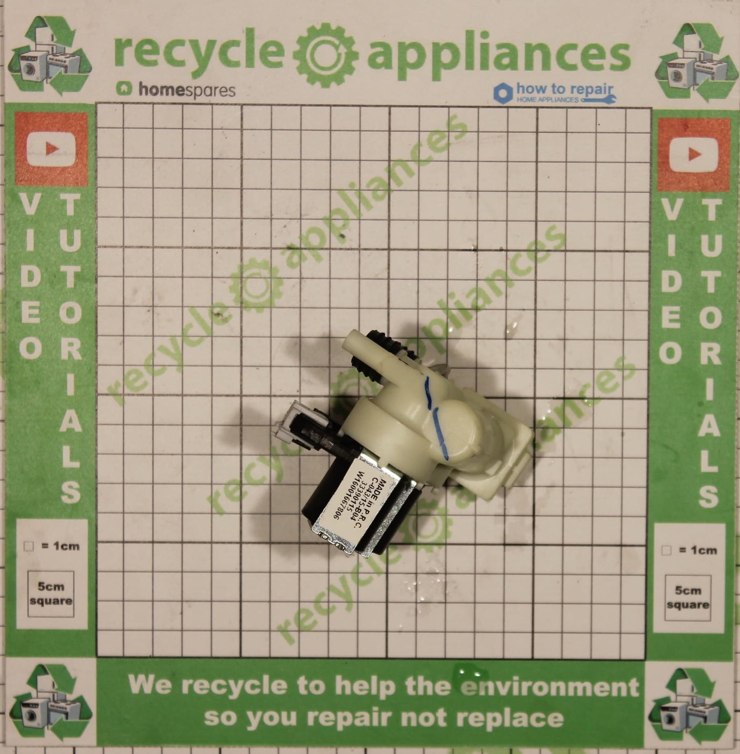 Washing Machine Fill Valve Water Inlet C00110333
