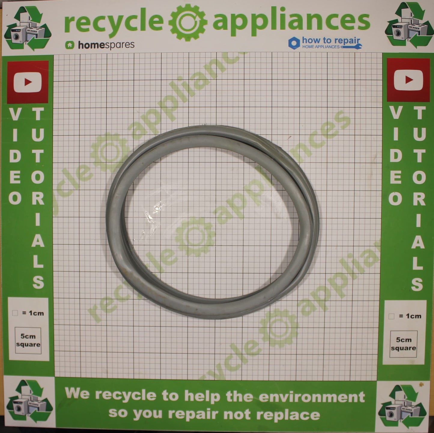 Washing Machine Rubber Door Seal Gasket C00111416