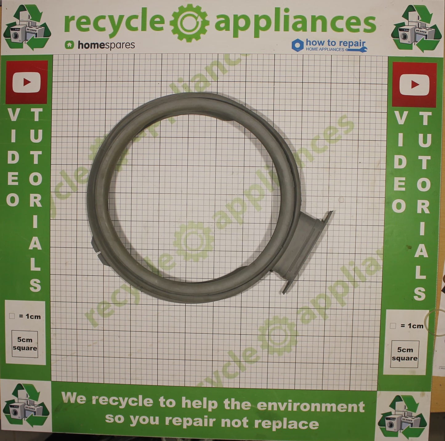 Hotpoint Washing Machine Door Seal Gasket C00115520
