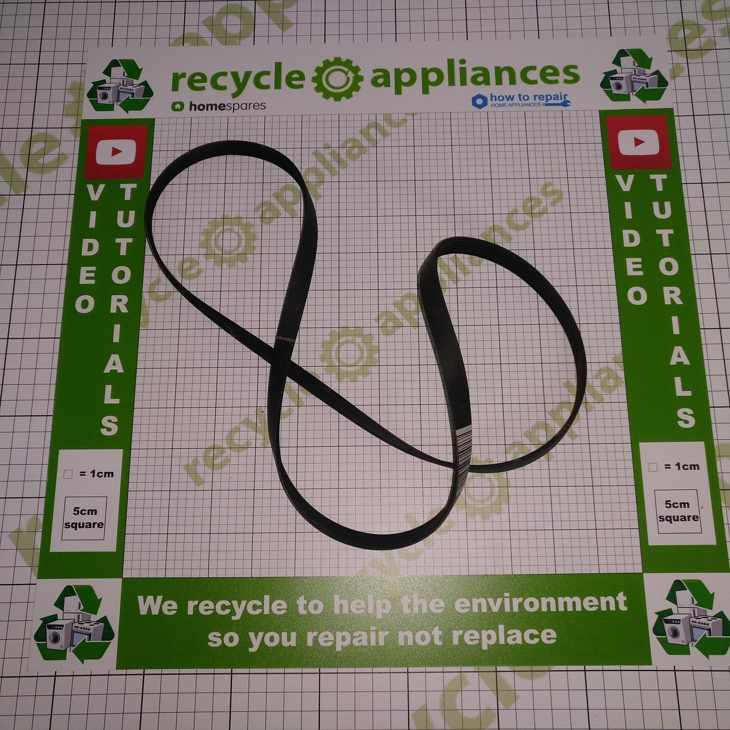Washing Machine Drive Belt 5pje 1208