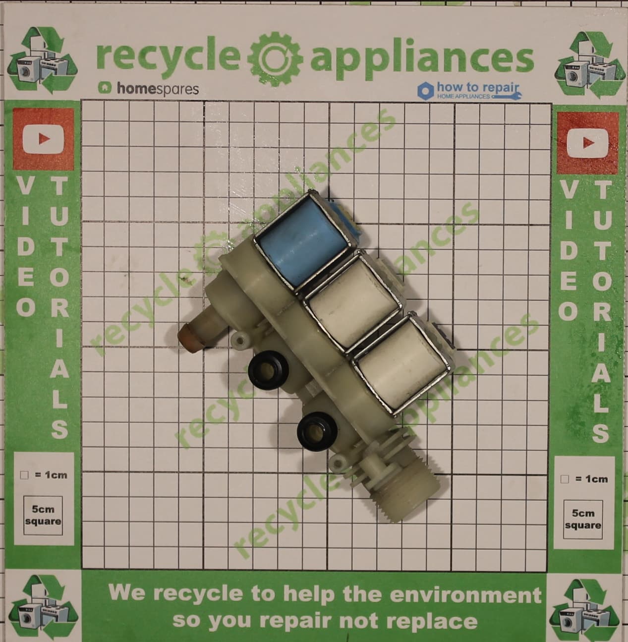 Washing Machine Triple Inlet Solenoid Valve C00144007