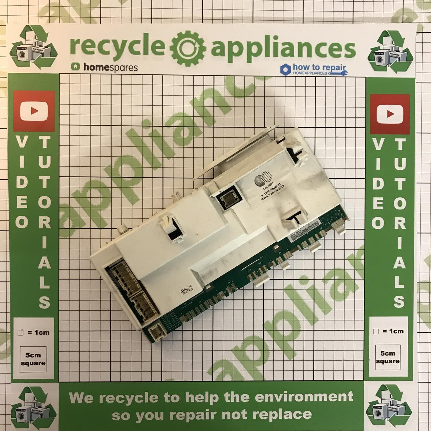 Washing Machine Power Board Module PCB Ariston Hotpoint Indesit C00254297