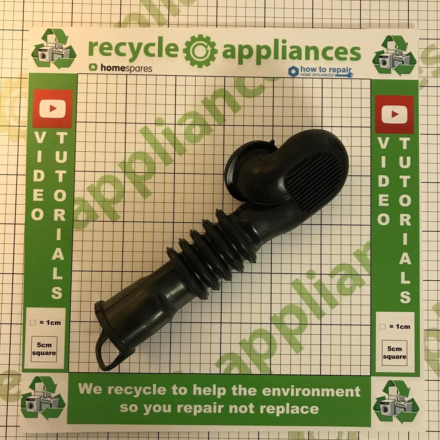 Washing Machine Dispenser To Tank Hose C00255405