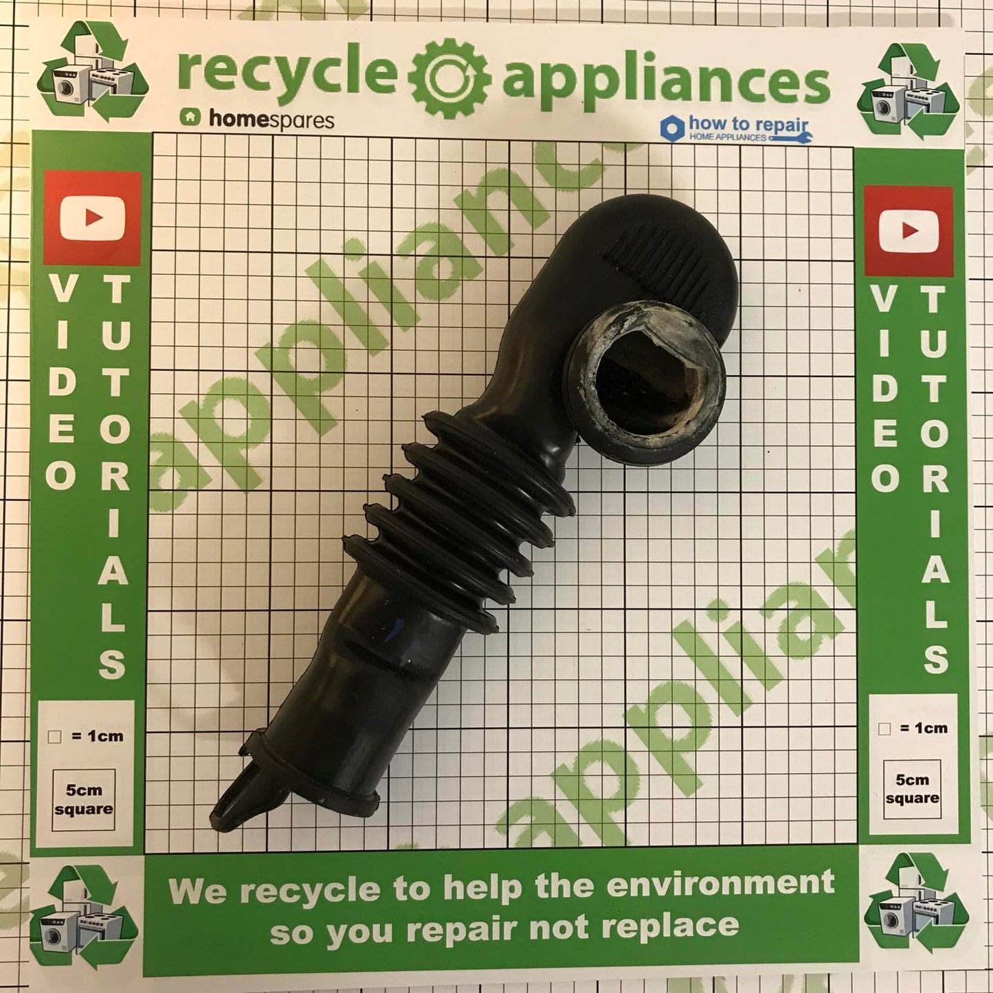 Washing Machine Dispenser To Tank Hose C00255405