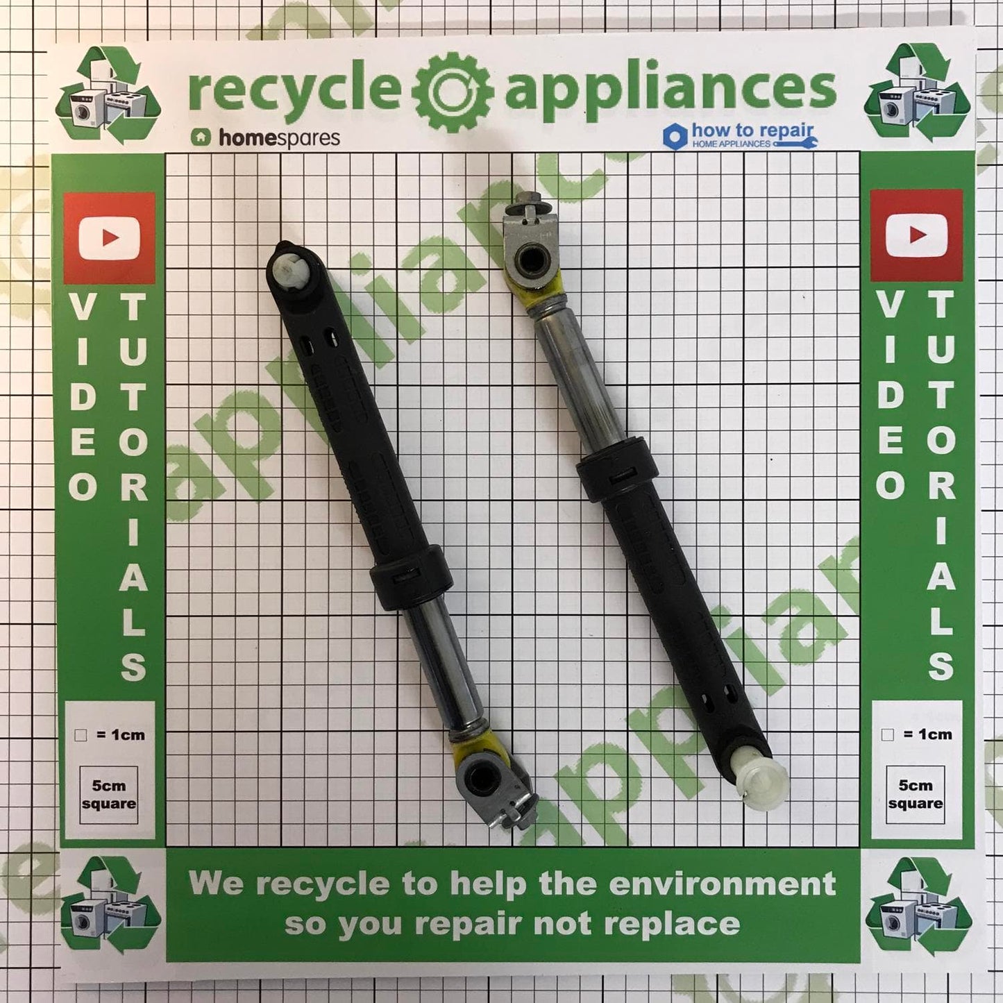 Washing Machine Shock Absorbers X 2 C00259291