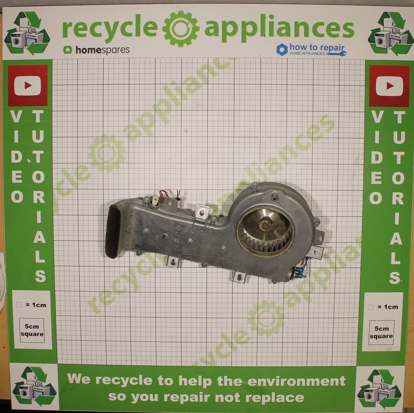 Fan Motor Fan Motor Heater Assembly C00278310