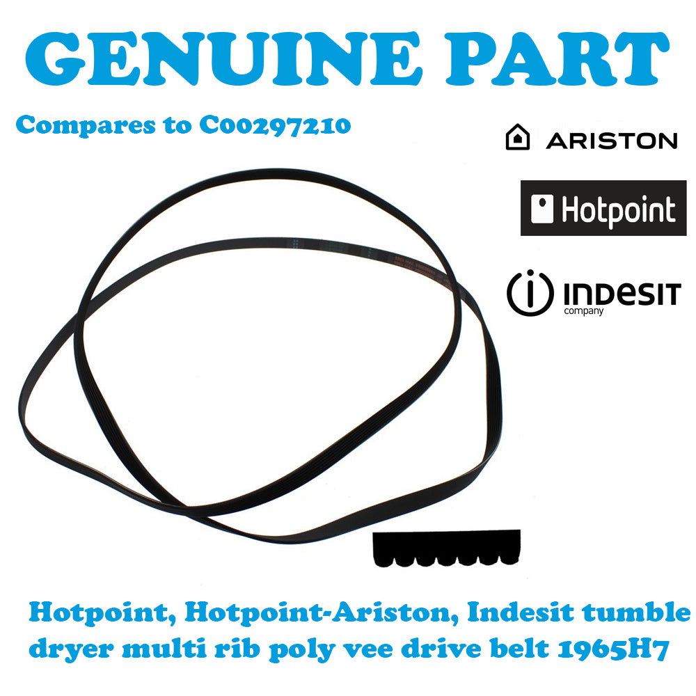 Hotpoint Indesit 1965H7 Tumble Dryer Belt HowToRepair