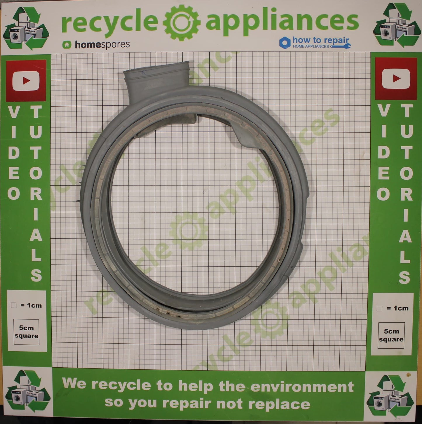 Hotpoint Washer Dryer Door Seal C00303521