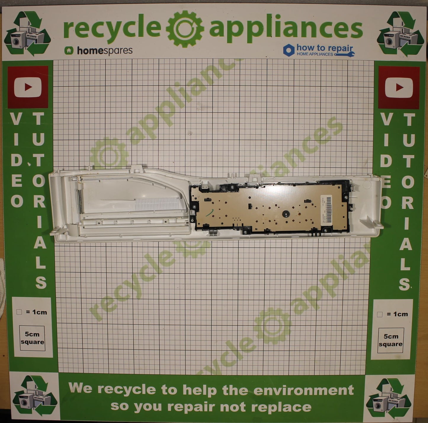 Washing Machine Control Panel Printed Circuit Board C00305586