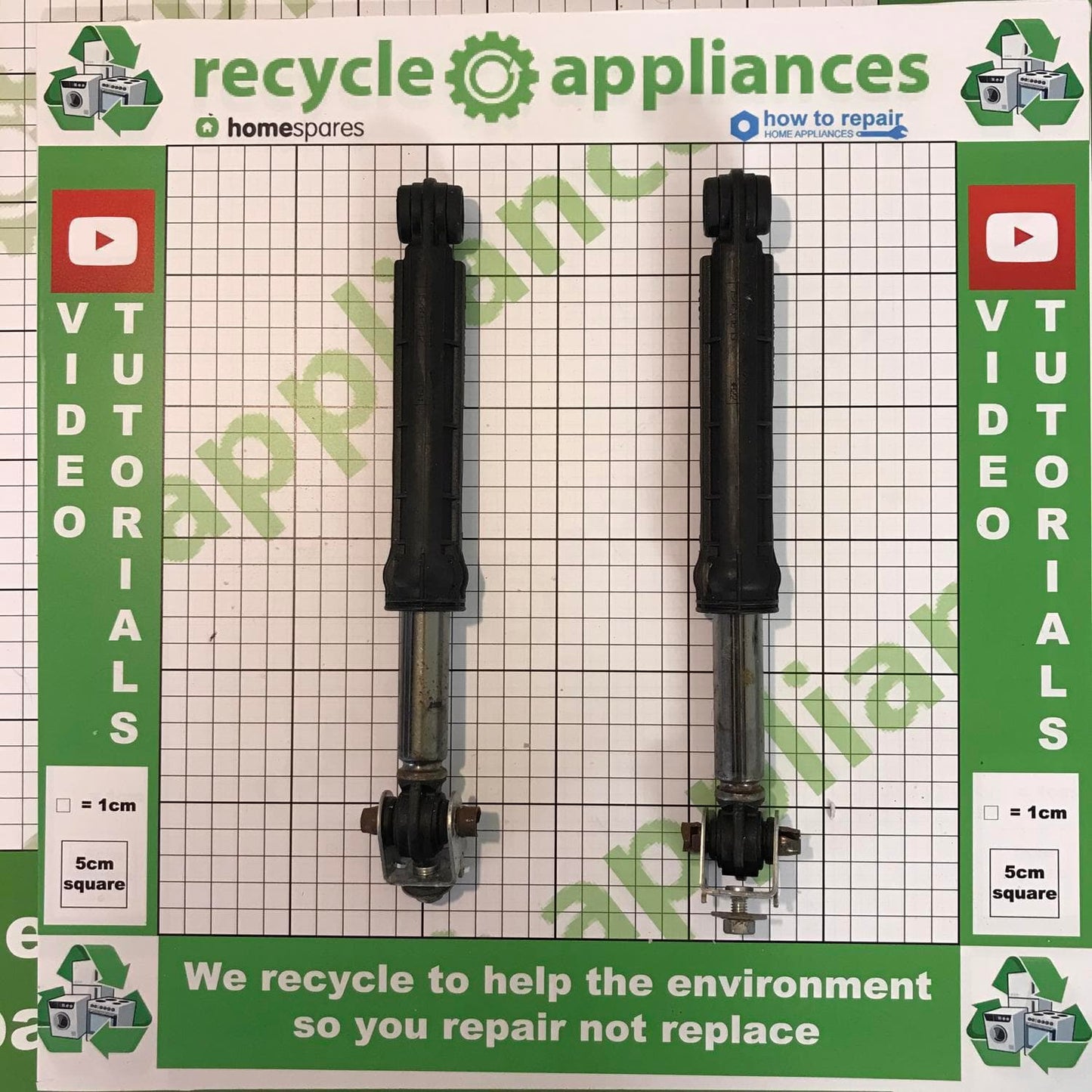 Washing Machine Suspension Legs Shock Absorber Kit C00309597