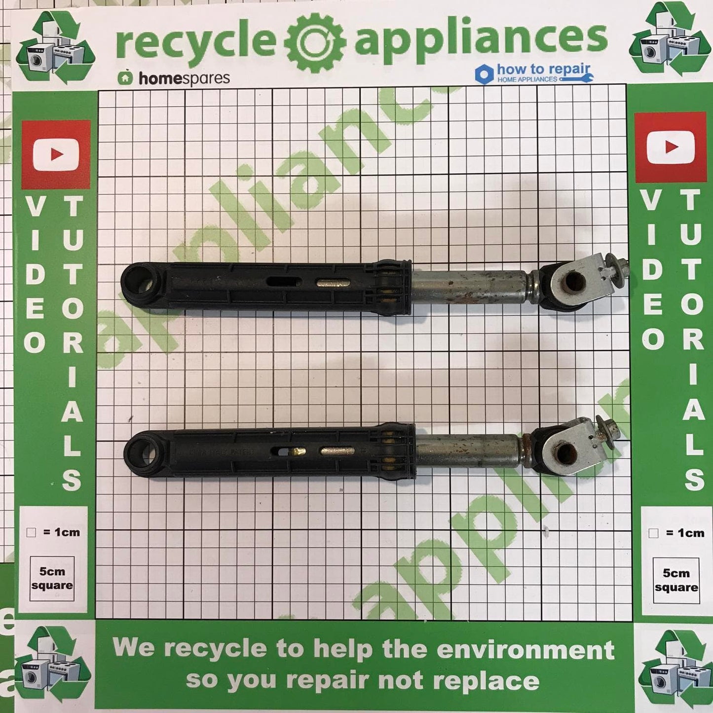 Washing Machine Suspension Legs Shock Absorber Kit C00309597